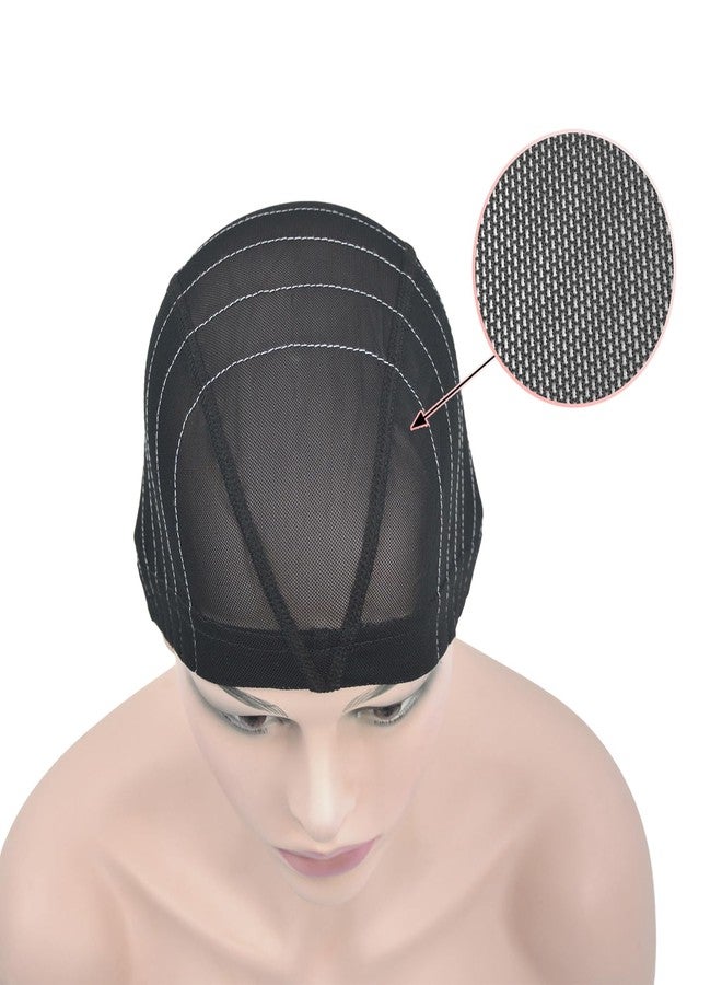 YTBYT Mesh Dome Caps Wig Cap with Guideline Map for Wig Making Stretchable Wig Caps for Beginners Making Wigs (4x4 S) - Image 2